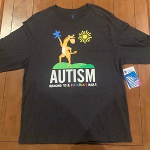 XL Autism Speaks grey shirt